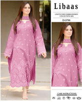 LIBAAS - 2 PIECE UNSTICED IN DHANAK